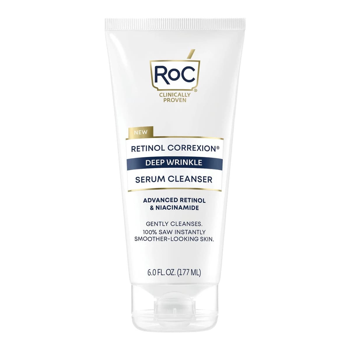 Deep Wrinkle Retinol Serum Cleanser - Unscented