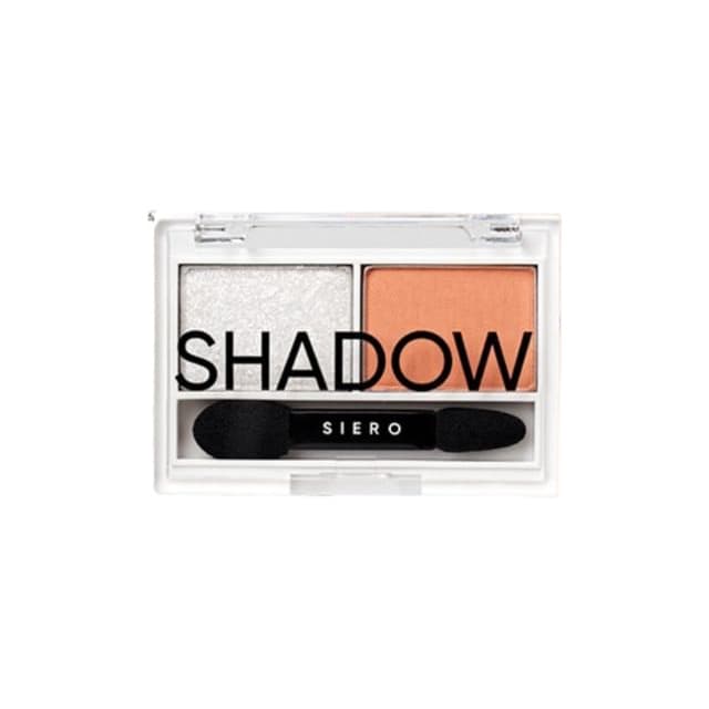 Two Tone Eyes, #07 White Pop & Calm Orange