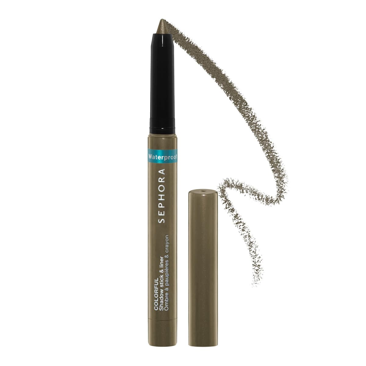 Sephora Colorful® Waterproof Eyeshadow & Eyeliner Multi-Stick, #17 Olive Shimmer