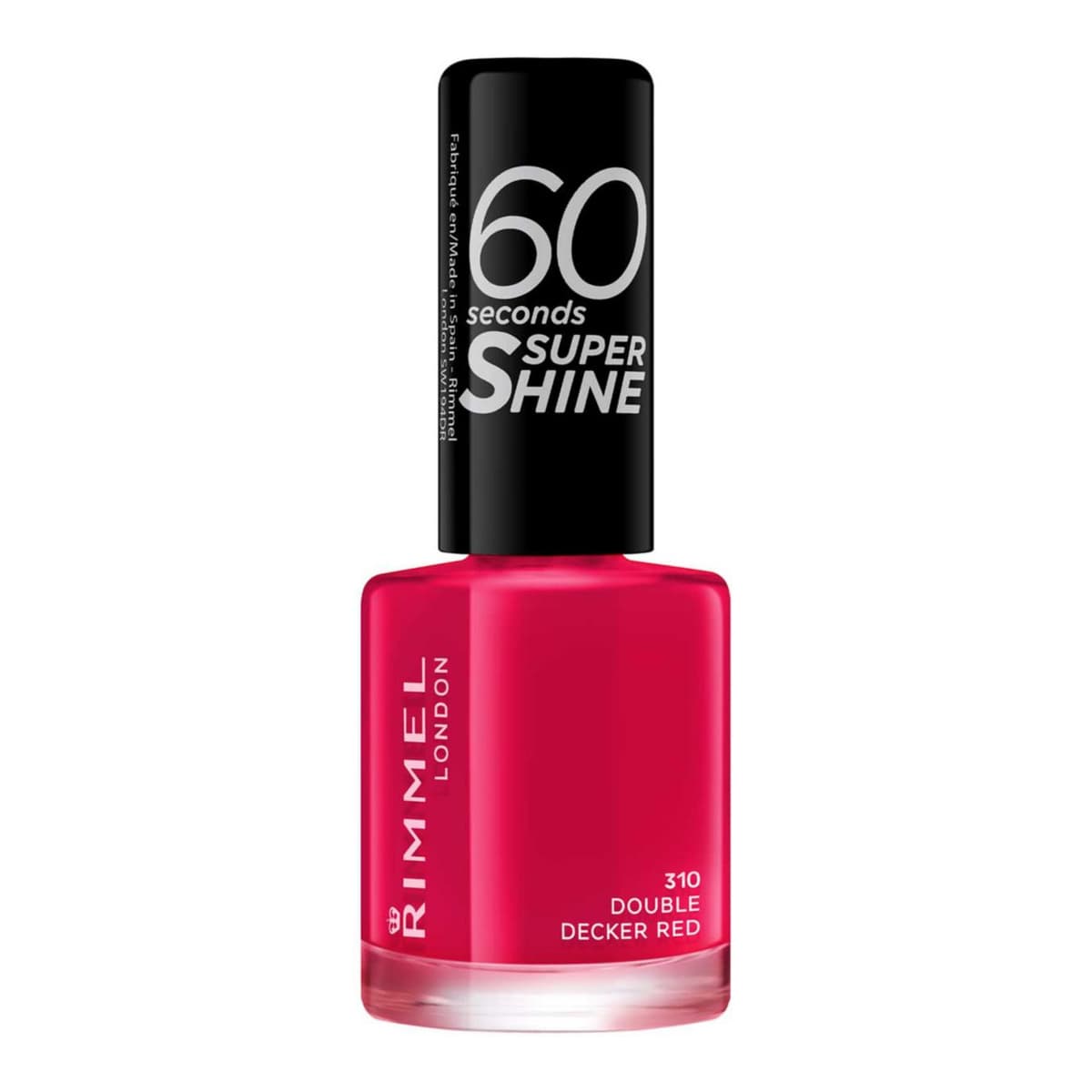 60 Seconds Super Shine Nail Polish Double Decker Red