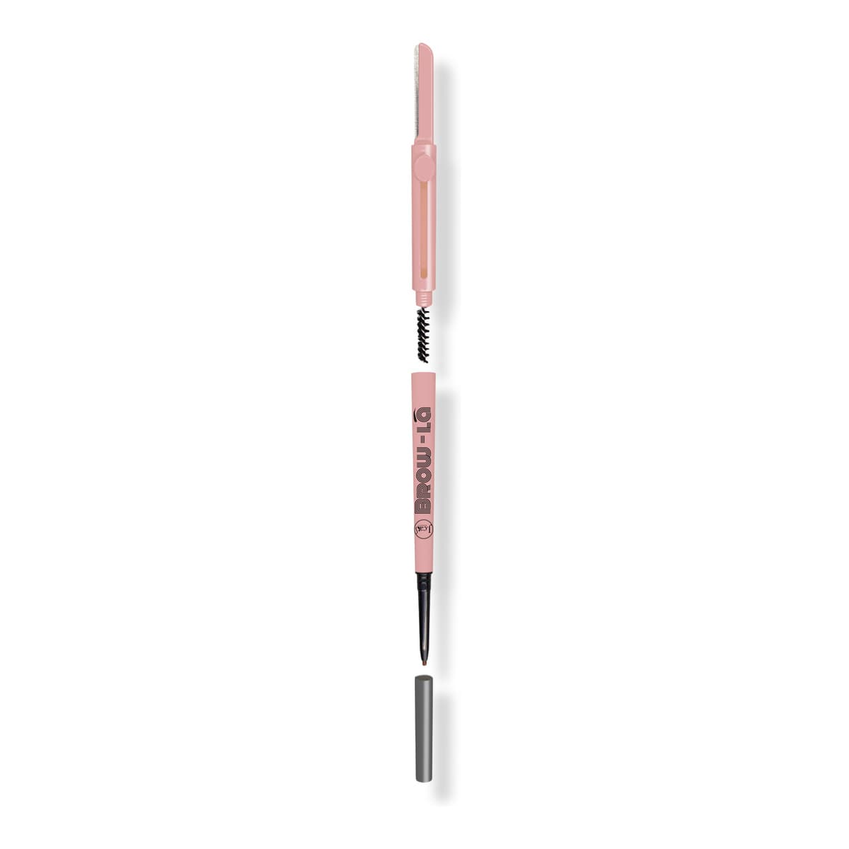 Brow-La 3 In1 Mapping & Shaping Brow Pencil, Warm Carmel