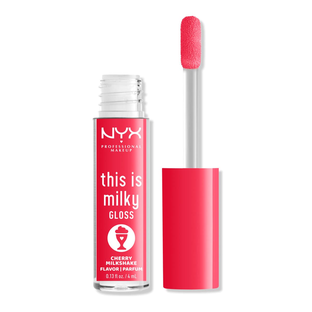 This is Milky Gloss Milkshakes Vegan Lip Gloss, Cherry Milkshake