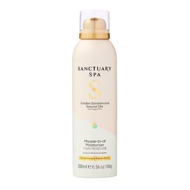 Golden Sandalwood Mousse-to-Oil Moisturizer