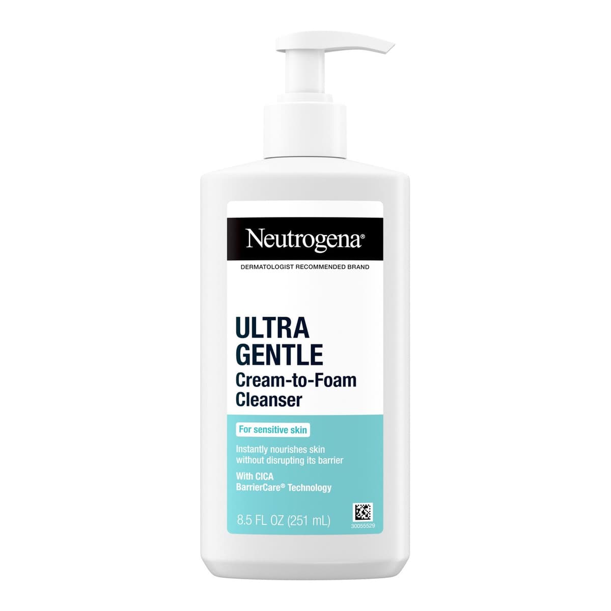 Ultra Gentle Cream-to-Foam Face Cleanser - Fragrance Free