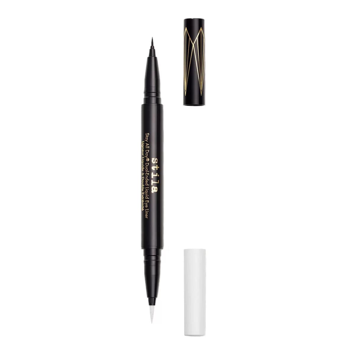 Stay All Day Dual Ended Liquid Eyeliner, Intense Black