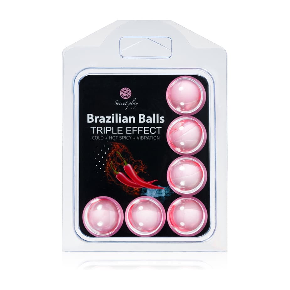 Brazilian 6 Balls Set Triple Effect