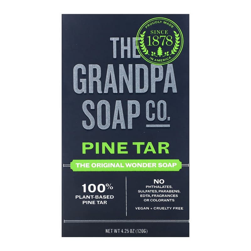 Face & Body Bar Soap, Pine Tar