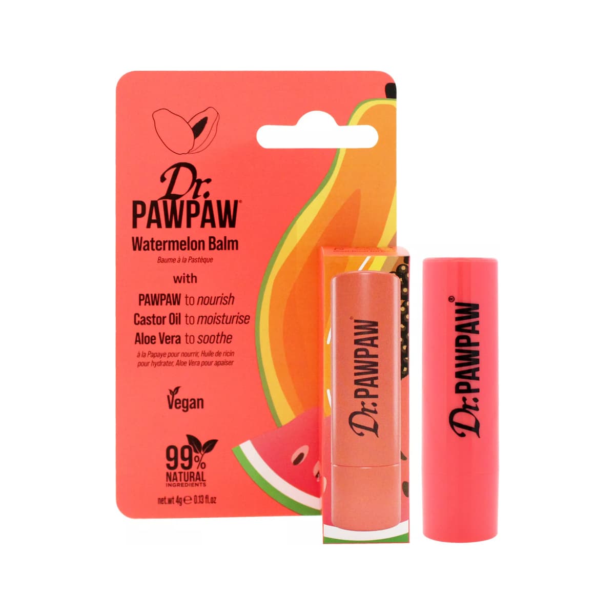 Lip Balm - Watermelon by Dr. PawPaw for Women - Lip Balm