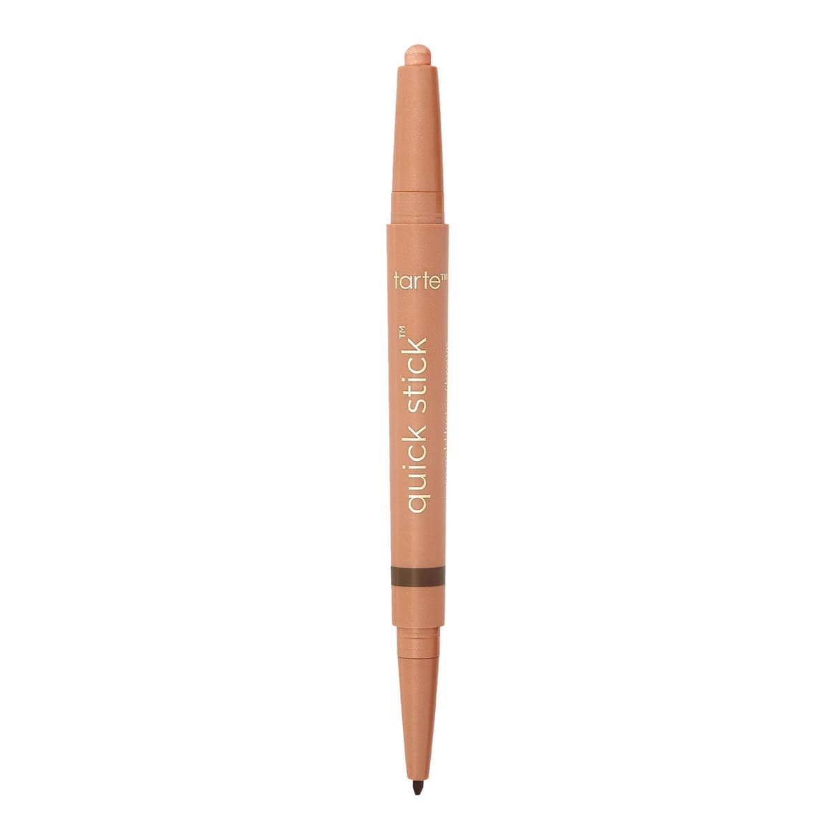 Quick Stick™ Waterproof Shadow & Liner, Rose Gold Luster & Brown Liner