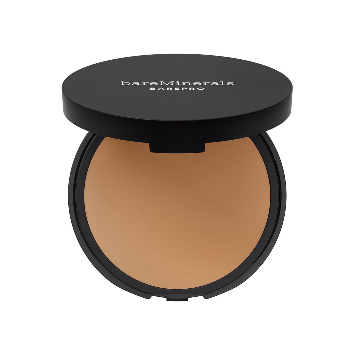 BAREPRO 16hr Skin-Perfecting Powder Foundation, Sable 21 Medium Deep 40 Cool