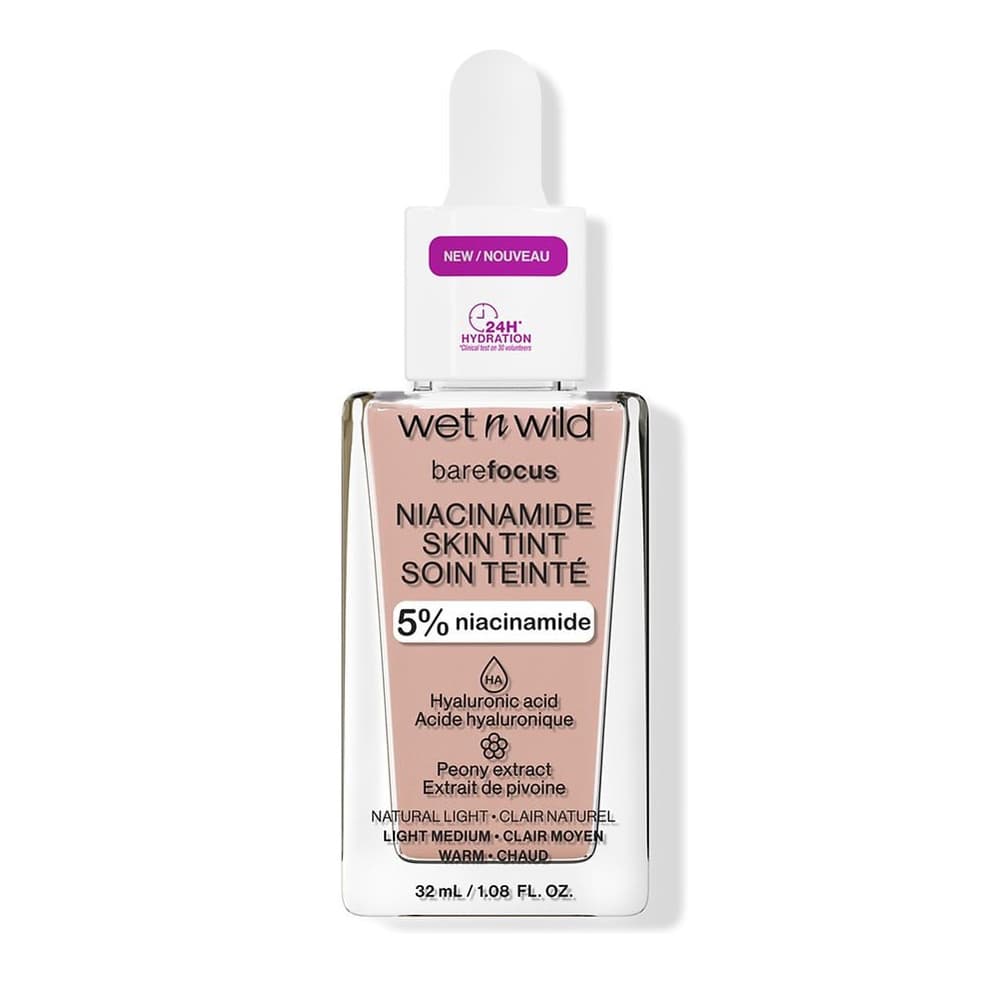 Bare Focus Niacinamide Skin Tint, Light