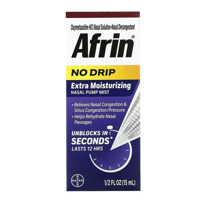 No Drip, Extra Moisturizing, Nasal Pump Mist