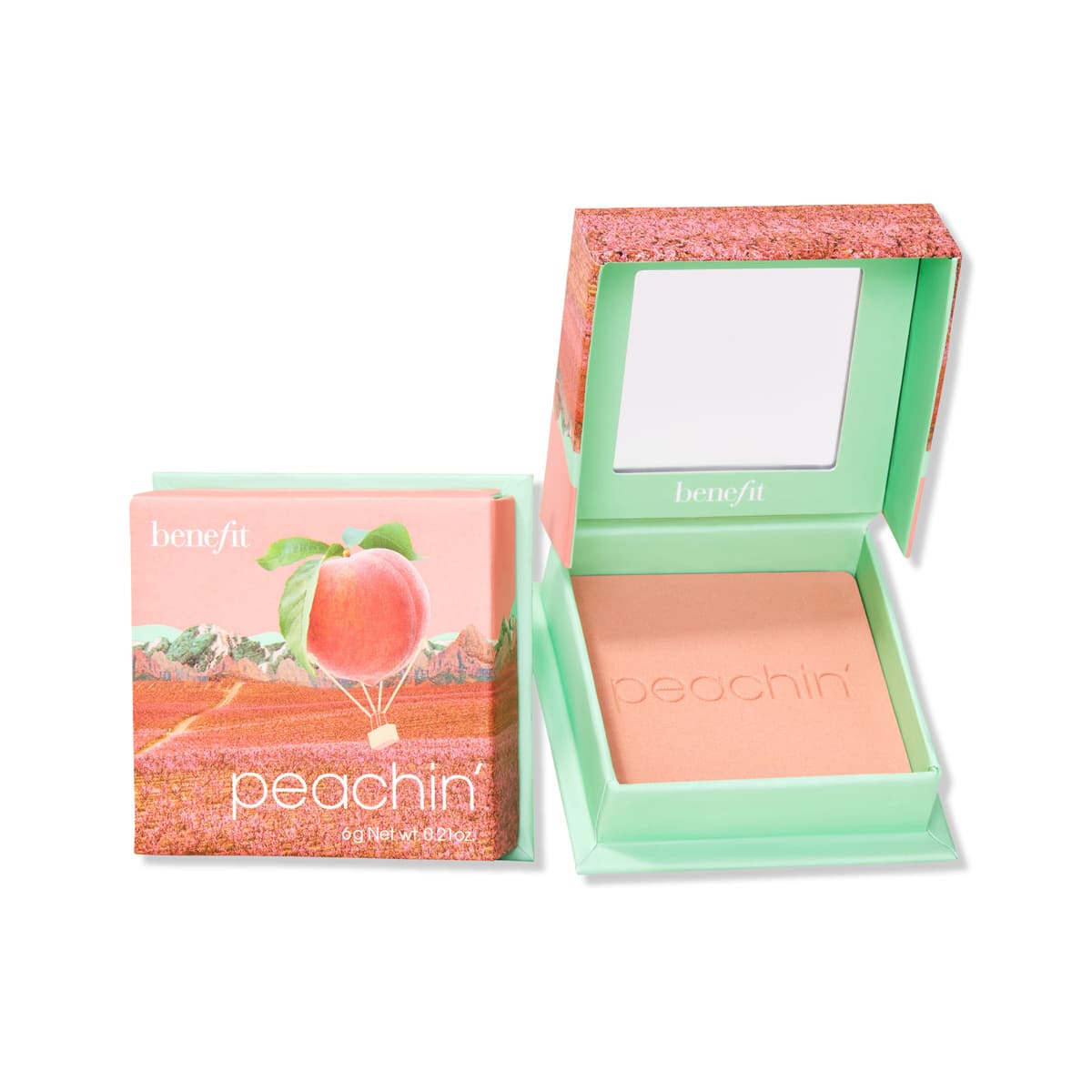Silky-Soft Powder Blush, Peachin
