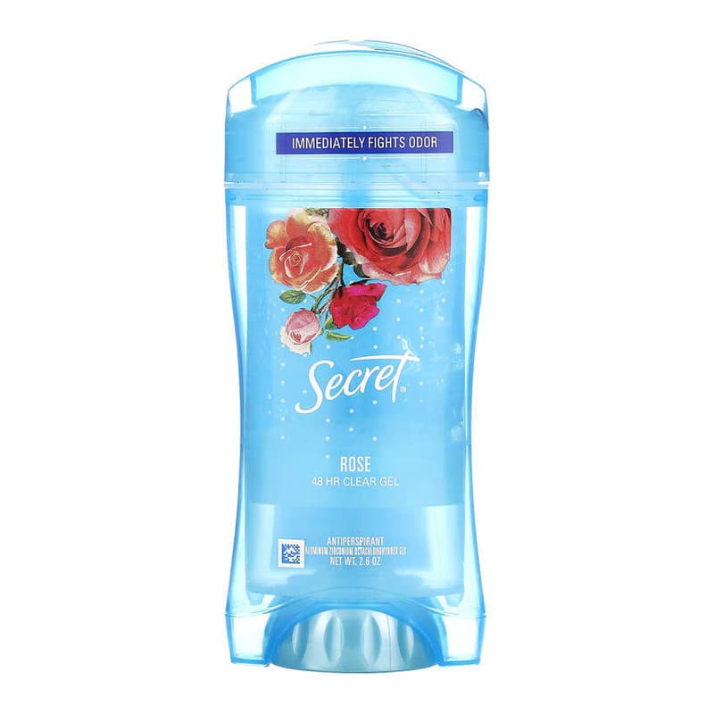 48 Hour Clear Gel Deodorant, Rose