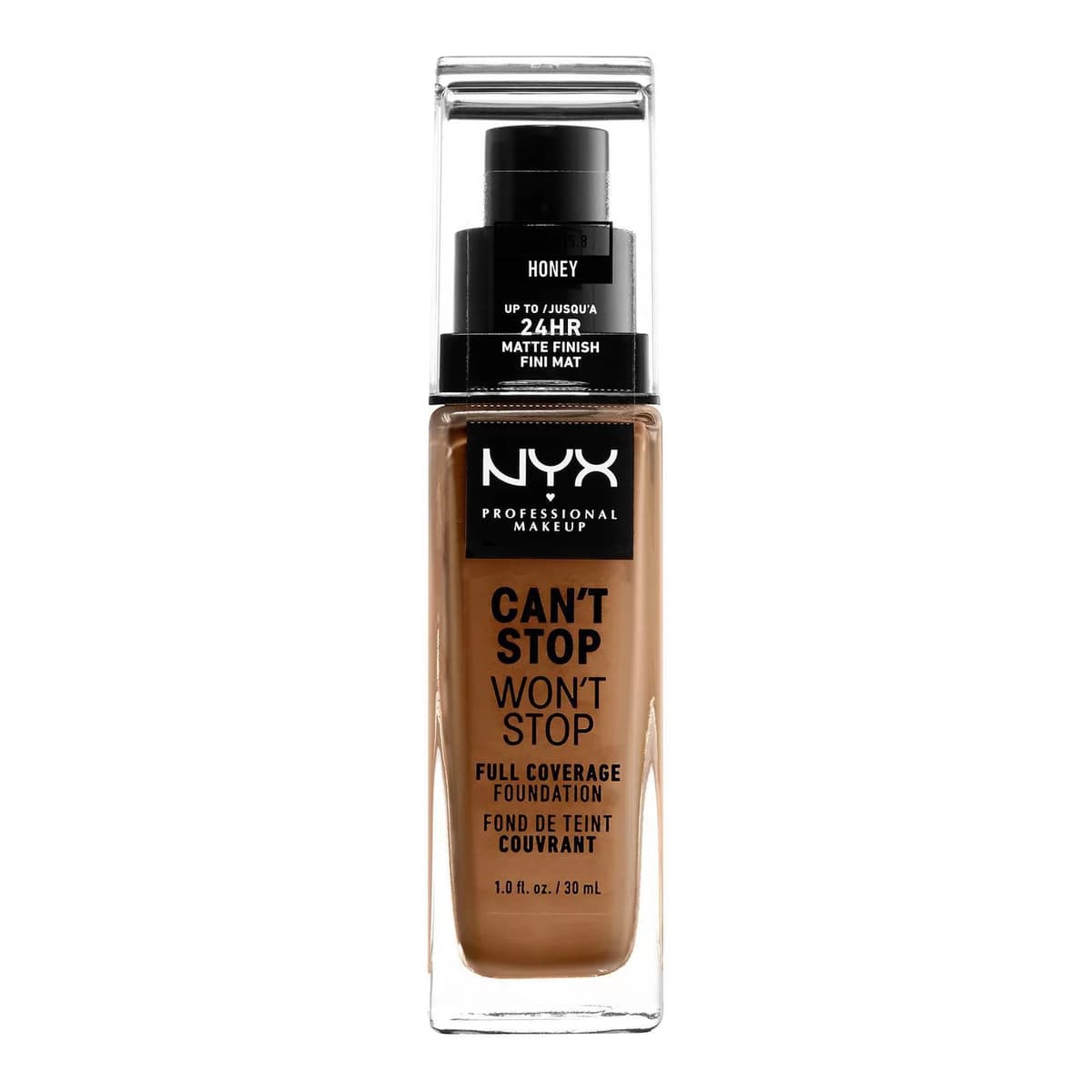 Can't Stop Won't Stop 24Hr Full Coverage Matte Finish Foundation - 15.8 Honey