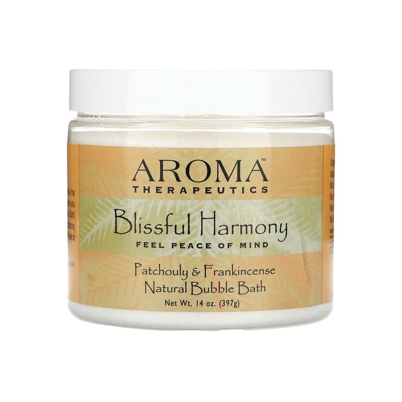 Natural Bubble Bath, Blissful Harmony, Patchouly & Frankincense