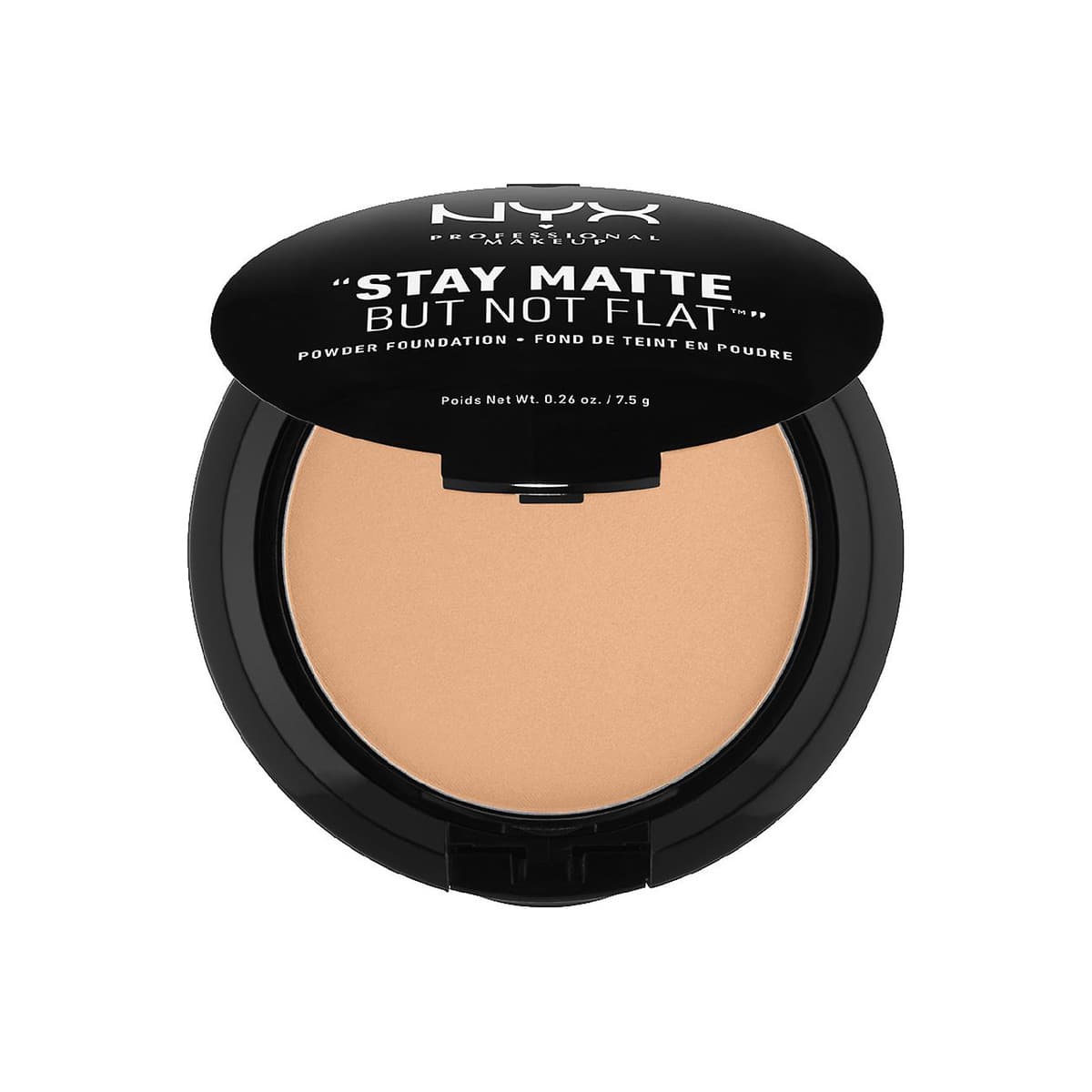 Stay Matte But Not Flat Pressed Powder Foundation, Soft Beige