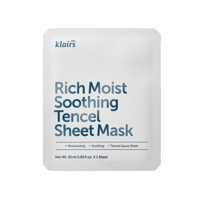 Sheet Mask 1pc, Rich Moist Soothing Tencel