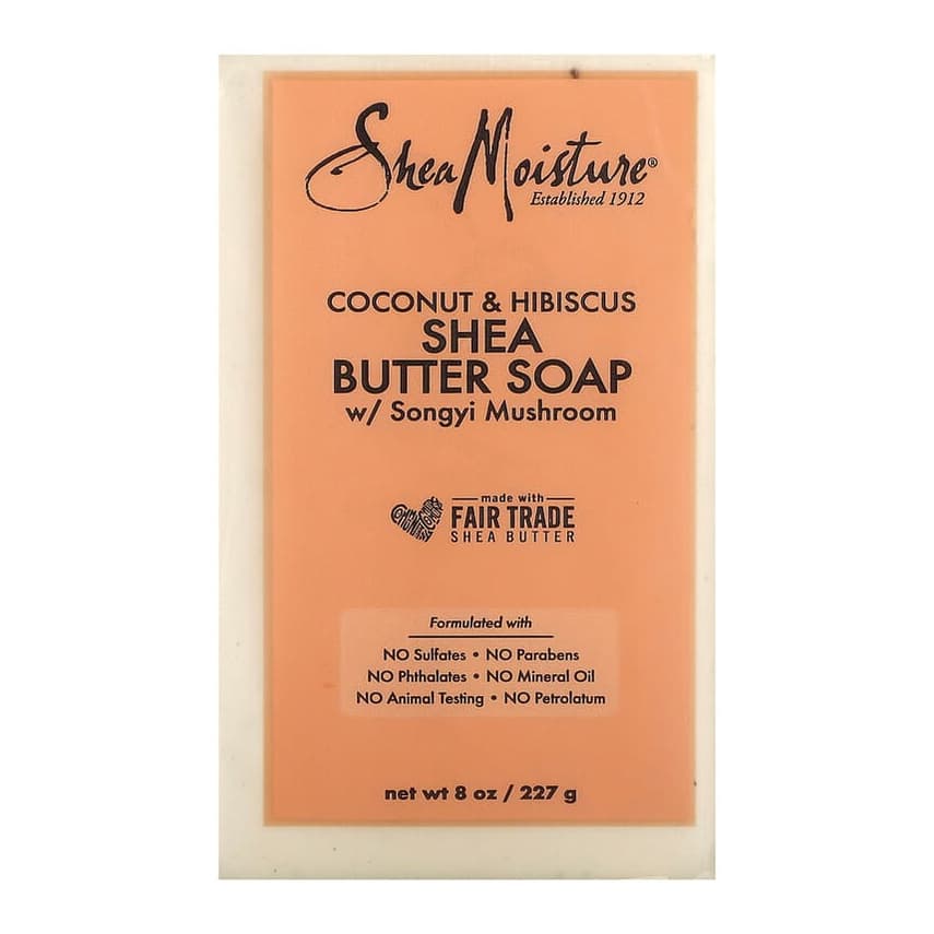 Shea Butter Soap, Coconut & Hibiscus