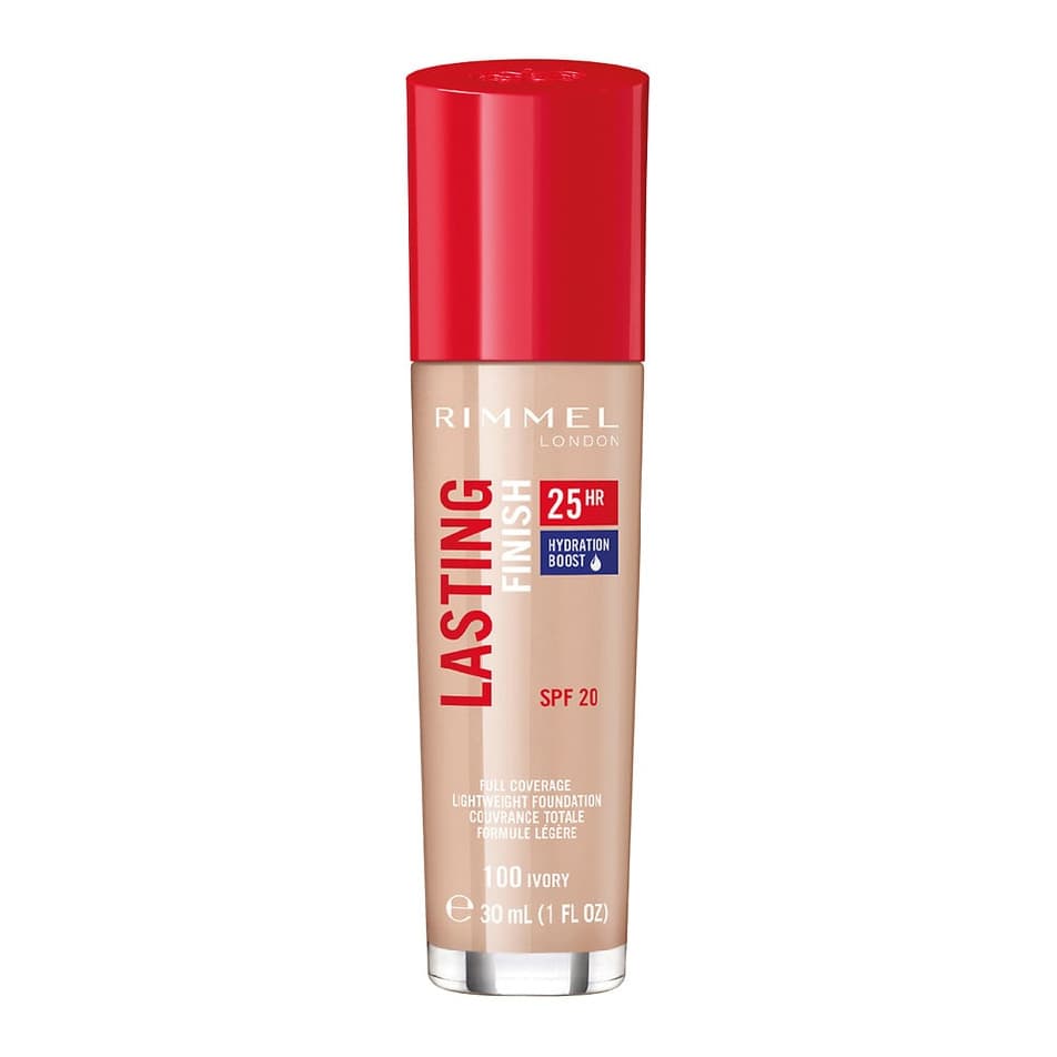 Lasting Finish 25HR Foundation, #100 Ivory