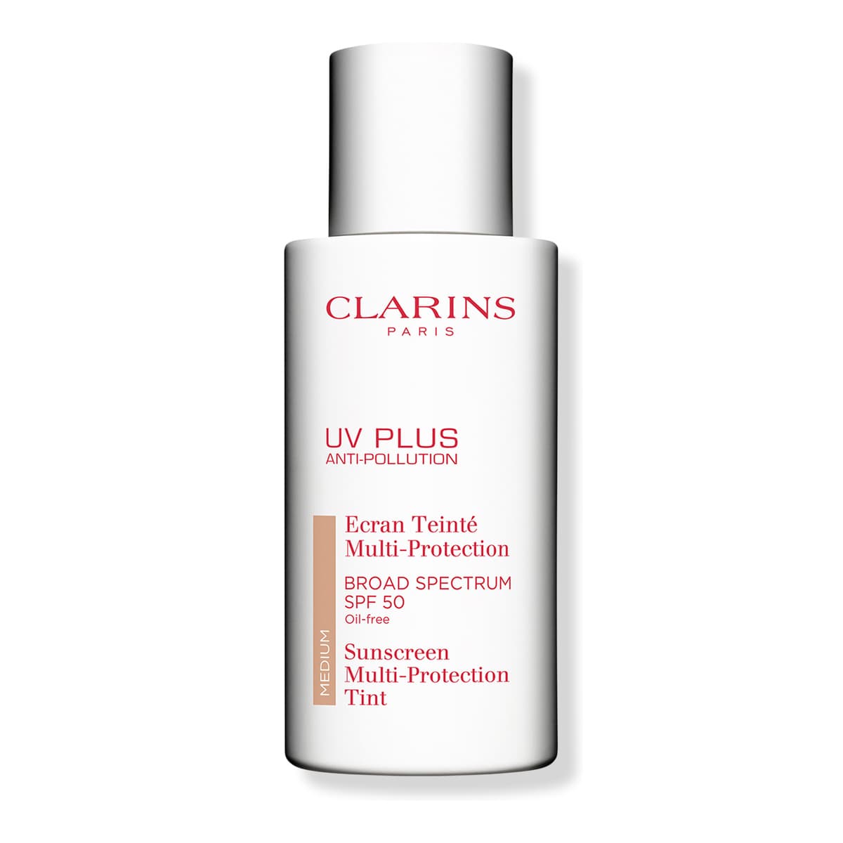 UV Plus Anti-Pollution Tinted Face Sunscreen SPF 50, Medium