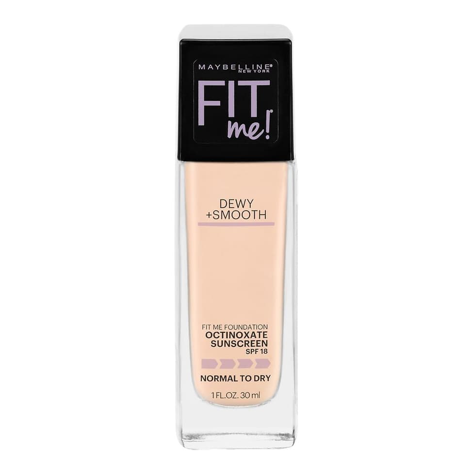 Dewy + Smooth Liquid Foundation Makeup with SPF 18, Porcelain 110