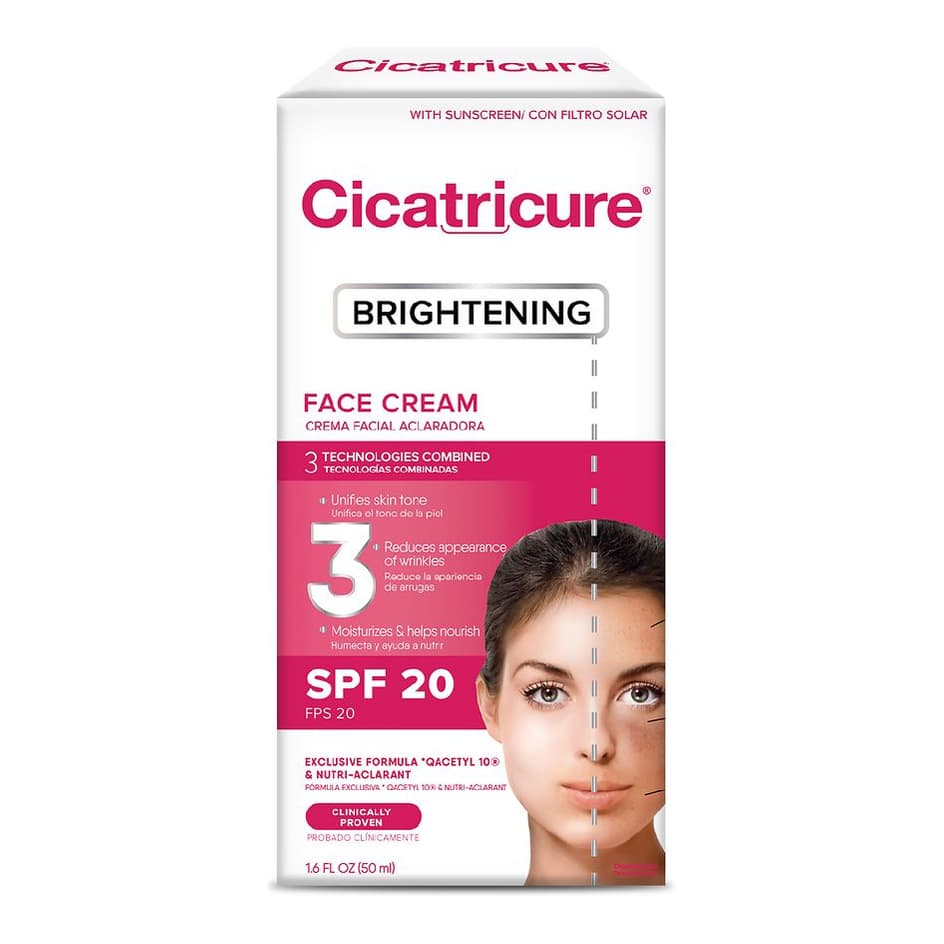Brightening Face Cream with Qacetyl and Nutri-Aclarant