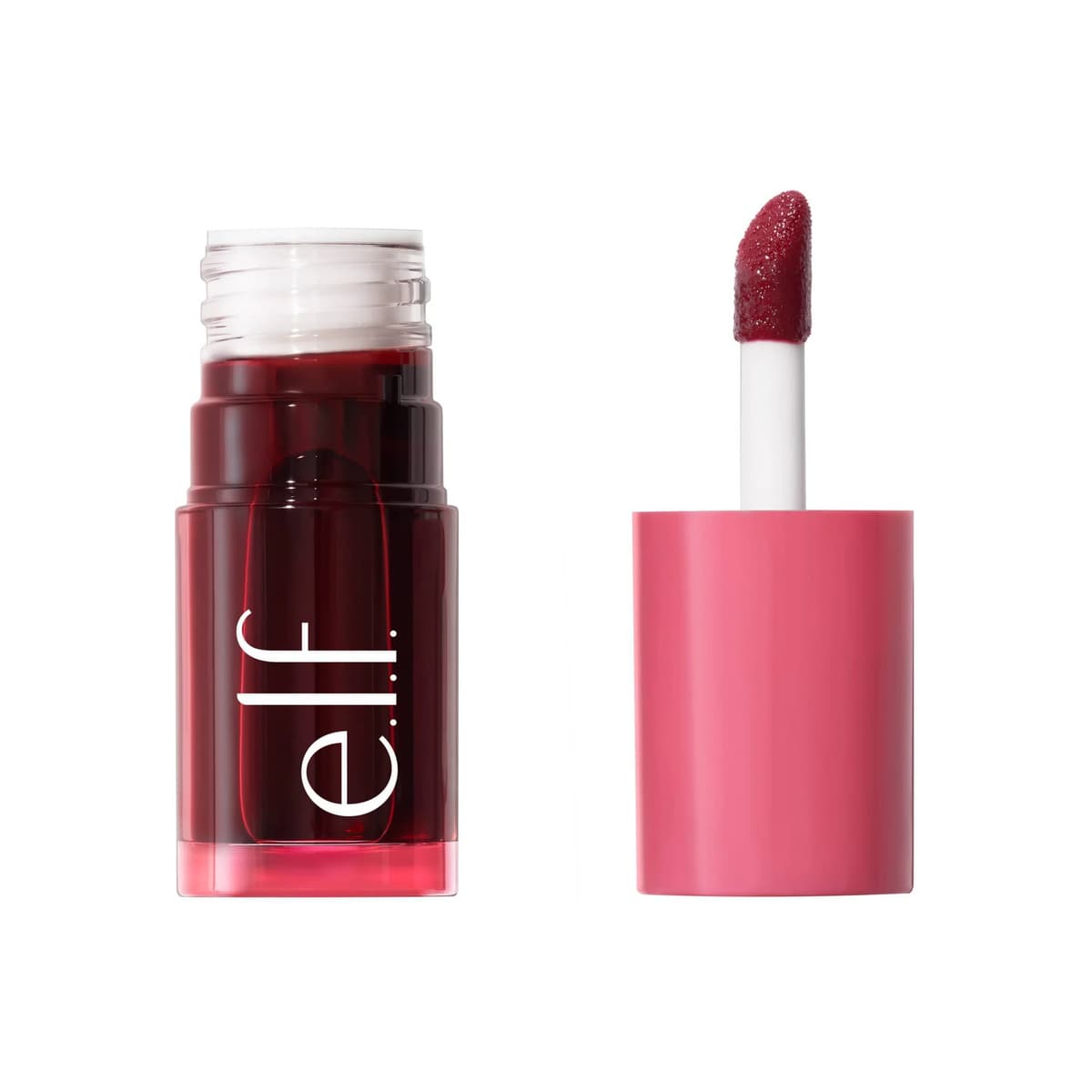 Sheer For It Blush Tint - Buildable Stain For Lips + Cheek, Left On Red