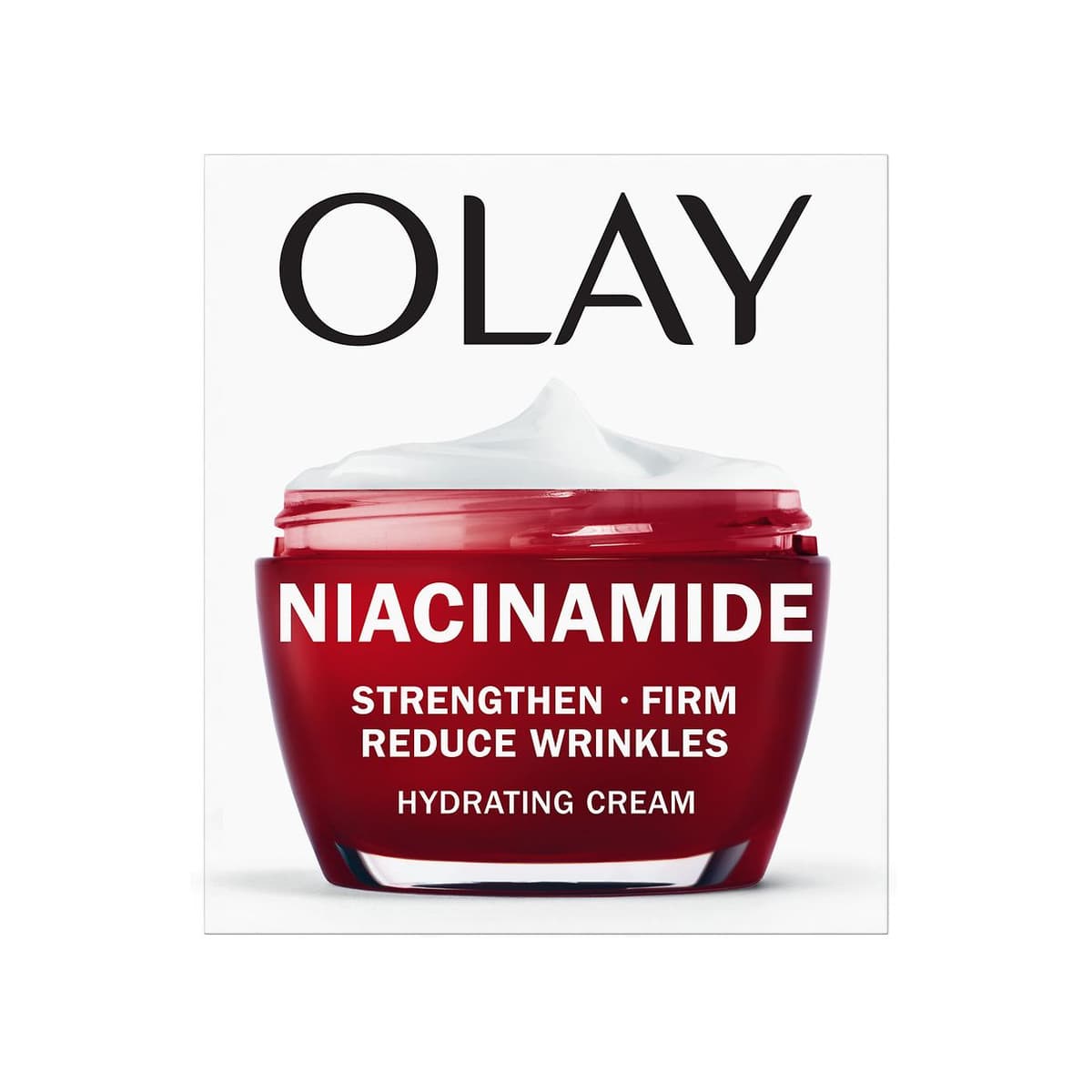 Niacinamide Face Moisturizer, Firming Face Cream for Hydration and Skin Renewal No scent