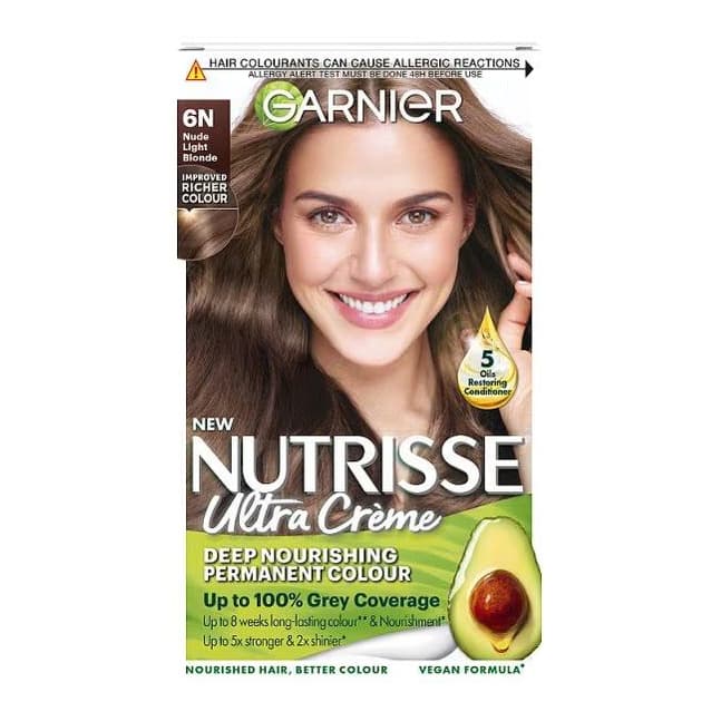 Nude Light Brown Hair Dye 6N