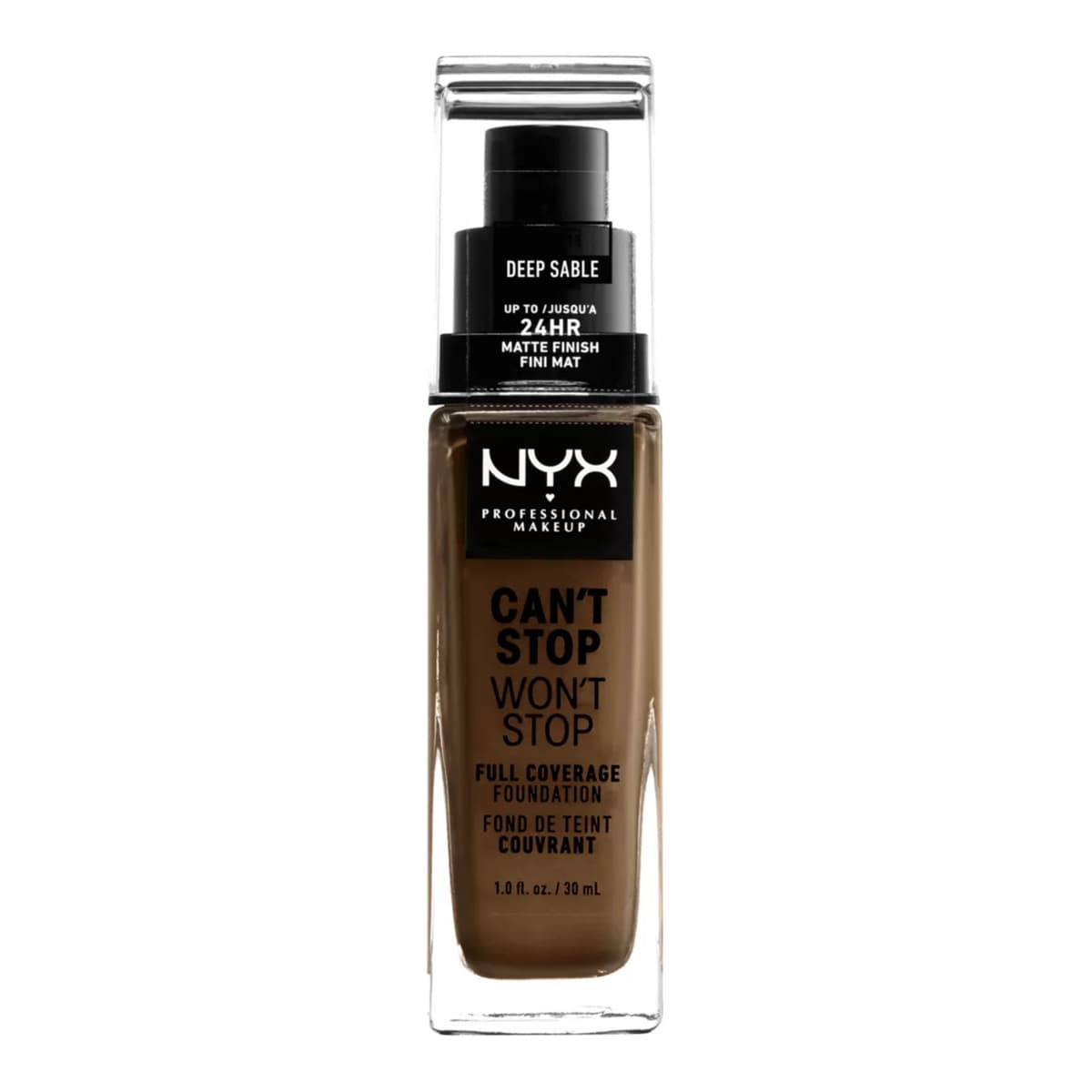 Can't Stop Won't Stop Full Coverage Foundation, DEEP SABLE