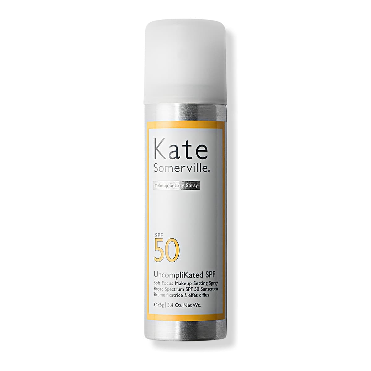 UncompliKated SPF Soft Focus Makeup Setting Spray Broad Spectrum SPF 50 Sunscreen