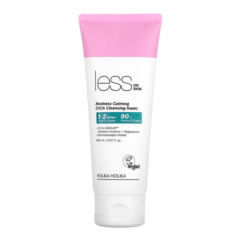 Less On Skin, Redness Calming CICA Cleansing Foam