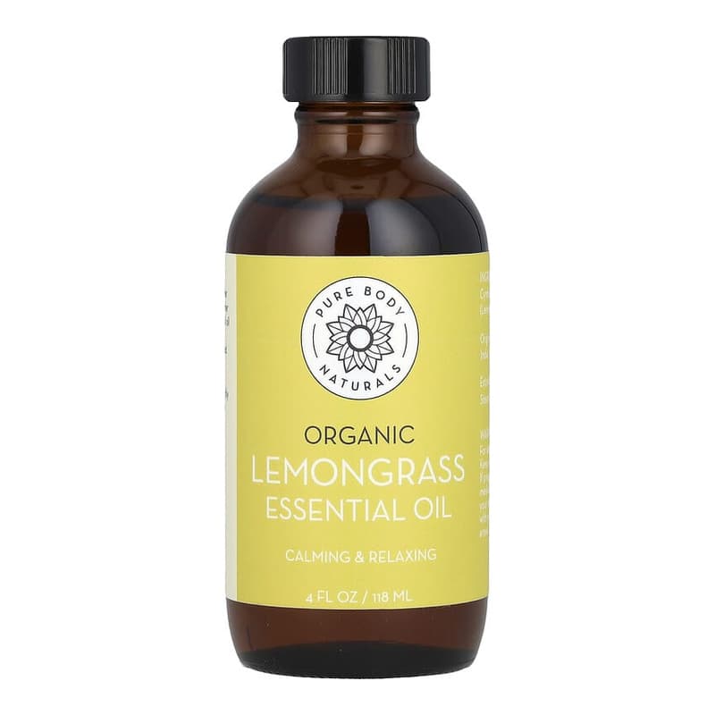 Organic Lemongrass Essential Oil