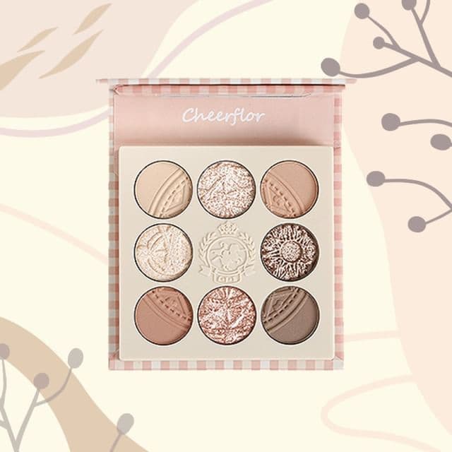 Farley Garden Magic Circle Embossed Eyeshadow, CFR969 Cream Apricot