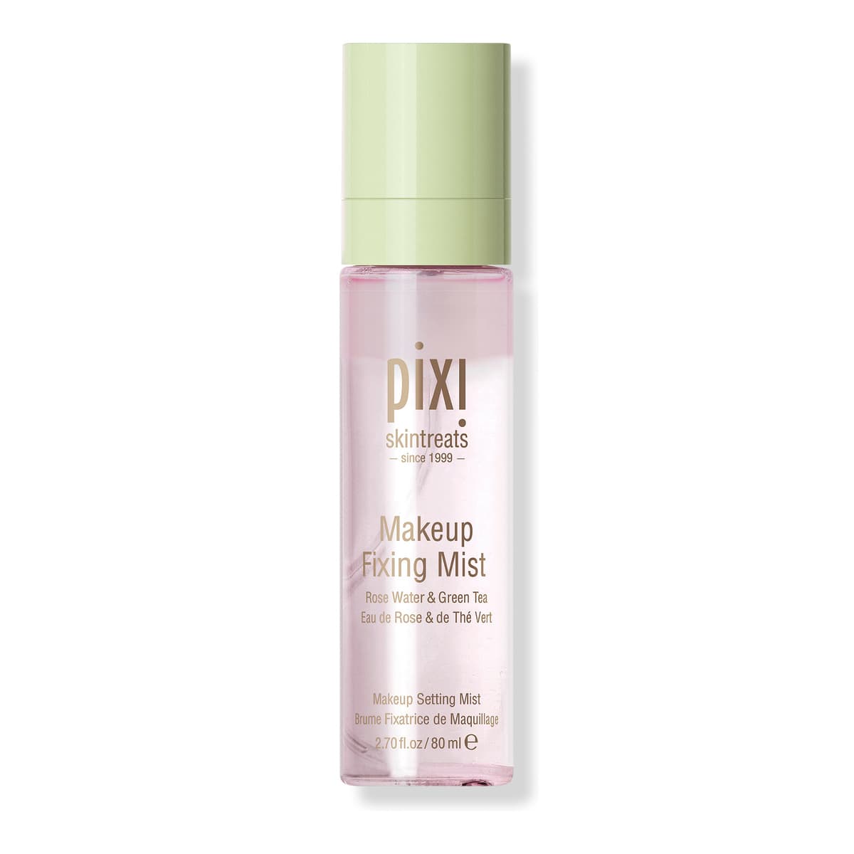 Makeup Fixing Mist with Rose Water and Green Tea