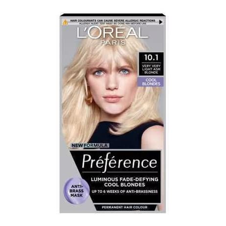 Preference 10.1 Helsinki Very Light Ash Blonde Hair Dye