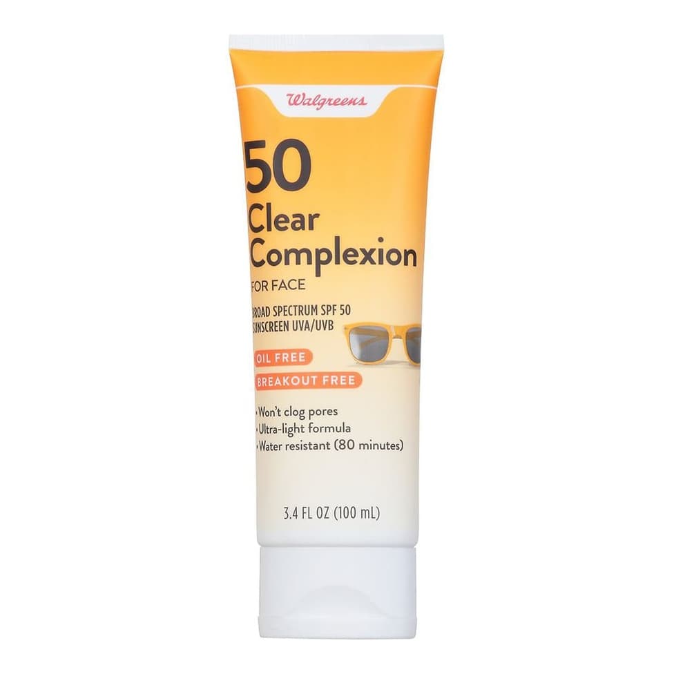 Clear Complexion Sunscreen SPF 50