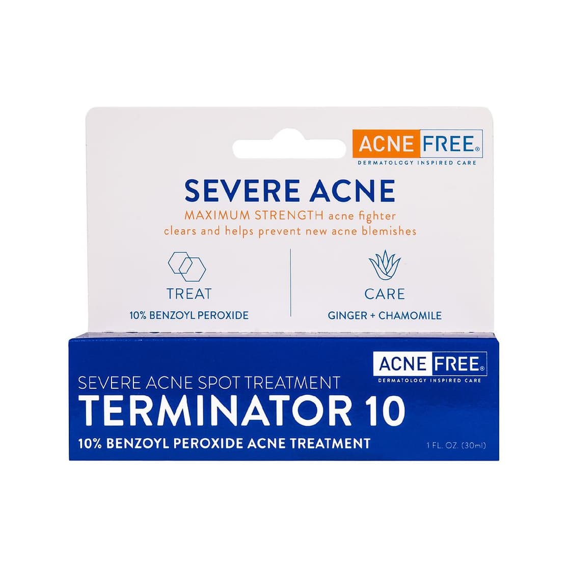 Terminator 10 Acne Spot Treatment with Benzoyl Peroxide