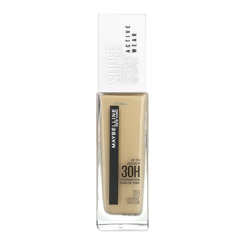 Super Stay, Active Wear Foundation, #118 Light Beige