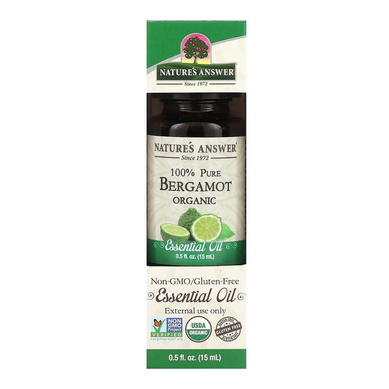 100% Pure Organic Essential Oil, Bergamot