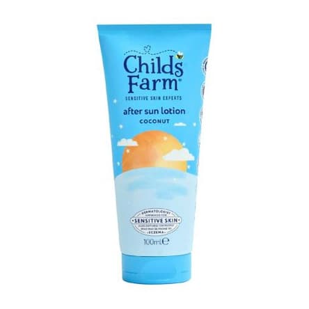 Coconut After Sun Lotion Soothing Kids Moisturizer for Sensitive Skin
