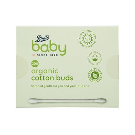 Baby Organic Cotton Buds 200s