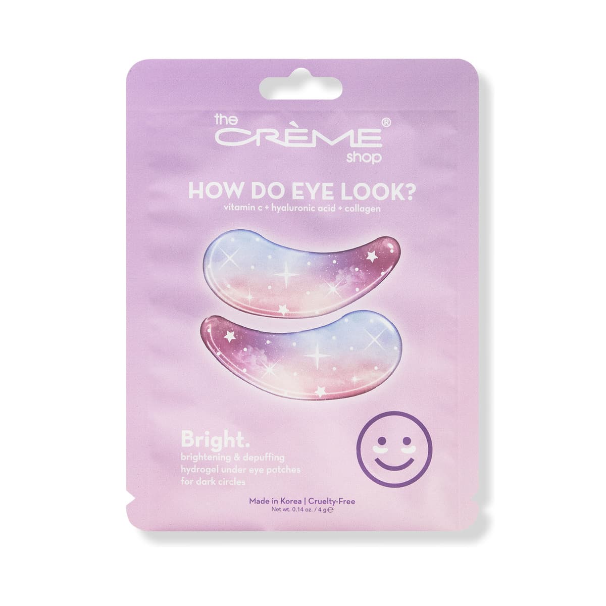 How Do Eye Look? Bright Galaxy Hydrogel Under Eye Patches