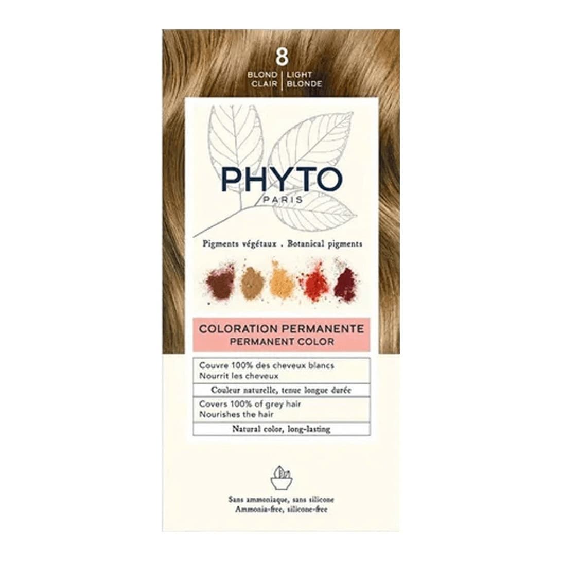 Permanent Color Shade 8 Light Blonde