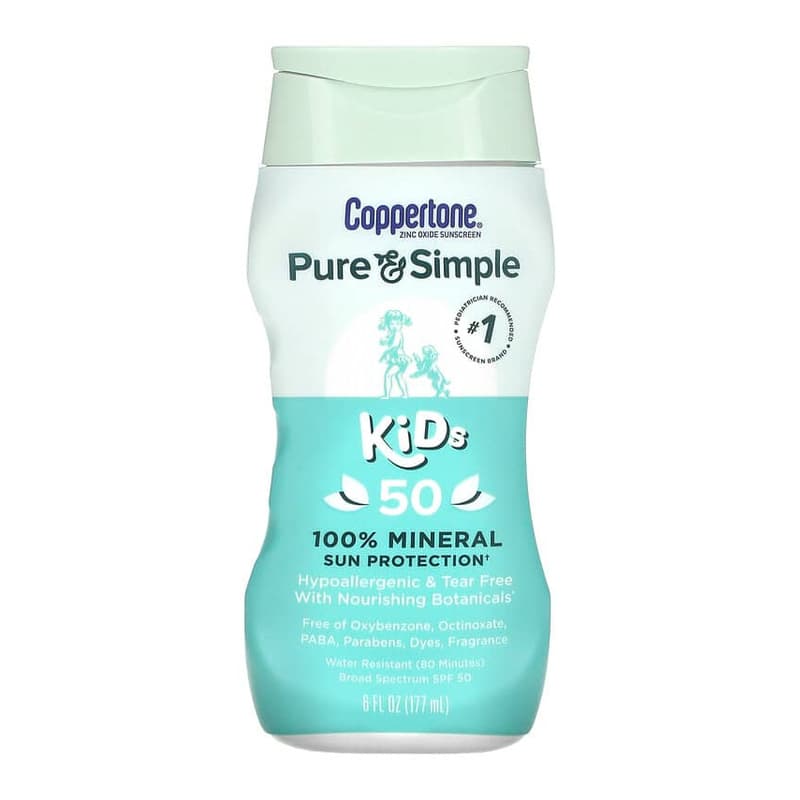 Pure & Simple, Kids, 100% Mineral Sun Protection, SPF 50