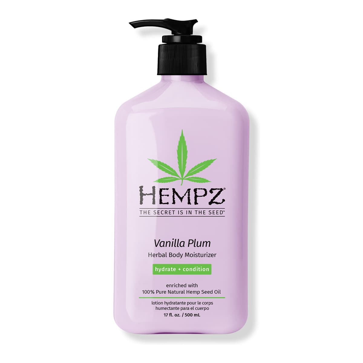 Limited Edition Vanilla Plum Herbal Body Moisturizer