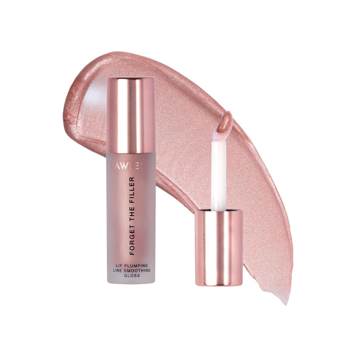Forget The Filler Lip Plumper Line Smoothing Gloss, Candy Sky