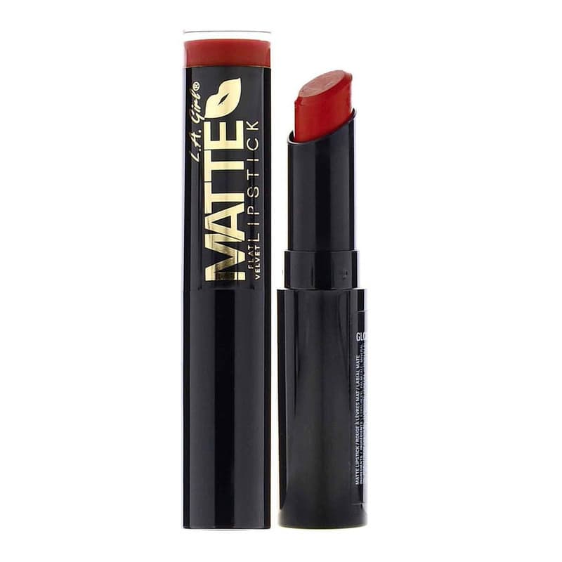 Matte Flat Velvet Lipstick, Bite Me
