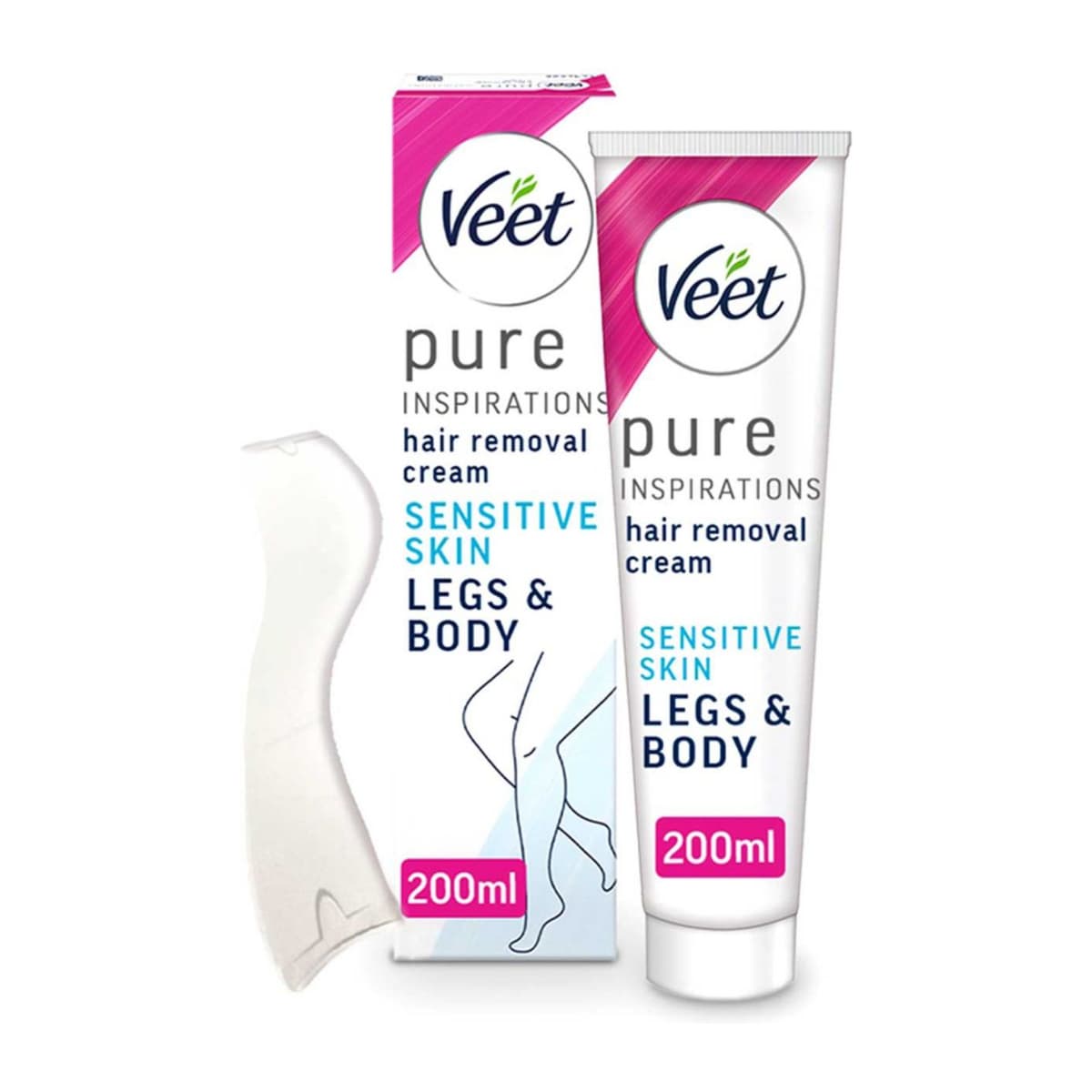 Pure Hair Removal Cream Legs & Body Sensitive